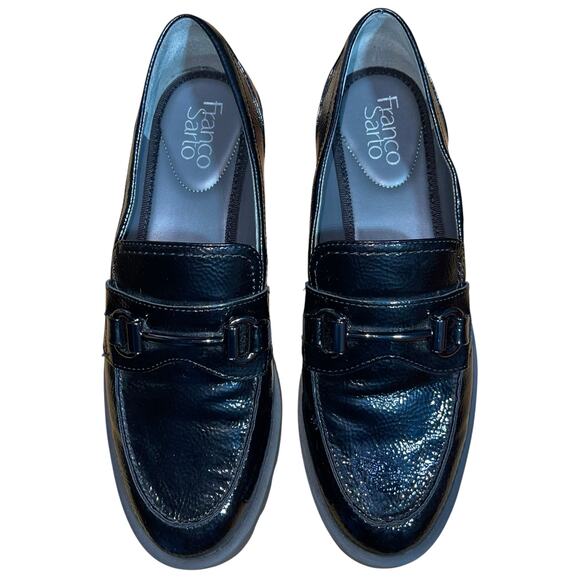 Loafers Platform Lug Sole Chunky Franco Sarto - Picture 2 of 9